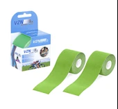 VZN Kinezyo Bandı - Spor Terapi - 5m x 5cm - Suya Dayanıklı - Yeşil (2 Kutu) - 1