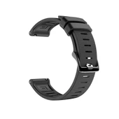 Polar Grit X Silikon Resmi Tokalı Saat Kayışı Siyah - 1