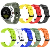 Polar Grit X Silikon Resmi Tokalı Saat Kayışı Siyah - 6