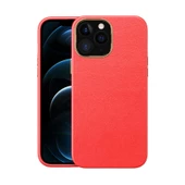 Apple iPhone 12 Pro Max Kılıf Zore Natura Suni Deri Kılıf thumbnail 2