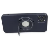 İPhone 12 Pro Max Uyumlu Standlı Magneticsafe Luta Kılıf - 8