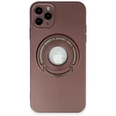 İPhone 12 Pro Max Uyumlu Standlı Magneticsafe Luta Kılıf - 2