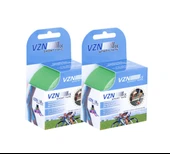 VZN Kinezyo Bandı - Spor Terapi - 5m x 5cm - Suya Dayanıklı - Yeşil (2 Kutu) - 2