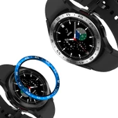 Samsung Galaxy Watch4 Classic 42mm Çelik Çerçeve Yüzük Gül Pembe Siyah Harf - 4