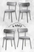 TEDİ NİKEL SANDALYE (4 ADET) - 4