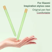 Xiaomi Uyumlu Stylus Kalem Koruyucu Kılıf Sarı Yeşil Kontrast Renk - 4