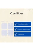 APS Tens Pedi Kablolu 5*5 cm 4'lü Paket Tens Pedi Tüm Tens Cihazlarına Uyumlu Yüksek Kalite - 2
