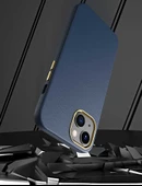 Apple iPhone 13 Mini Kılıf Zore Natura Suni Deri Kılıf - 10