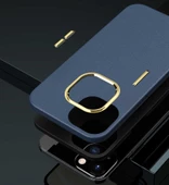 Apple iPhone 13 Mini Kılıf Zore Natura Suni Deri Kılıf - 11