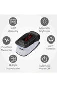 APS Parmak Tipi Oksimetre Kan Oksijen Nabız Ölçer Oximeter Çantalı - 4