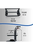 APLUSSAĞLIK Tekerlekli Sandalye Katlanır Ergonomik Yeni Nesil Yüksek Kalite Hasta Transfer Sandalyesi - 5
