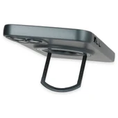 İPhone 12 Pro Uyumlu Standlı Magneticsafe Yeşil Luta Kılıf - 4