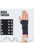 APS Örme El Bilek Ateli Yüksek Kalite  Kumaş Plastik Destekli Statik El Bilek Ateli ( Sol ) - 7