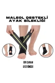 APLUSSAĞLIK Malleol Destekli Ayak Bilekliği Ped Destekli Yüksek Kalite Ayak Bilekliği Sekiz Bandajlı - 3