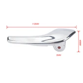 Vauxhall Corsa D MK3 Sağ Kapı İç Açma Kolu A5734-02 Gri ABS Krom Kaplama - 5