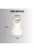 APS Baston Lastiği Yumuşak Kaymaz Taban Baston Asa Ucu Yüksek Kalite 4'lü Avantaj Paket Gri - 2