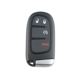 Dodge RAM Uyumlu 4 Butonlu Araç Kumandası GQ4-54T ID46 Çip 433MHZ - 1