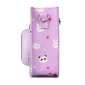Fujifilm Instax Mini 11 Uyumlu Meyve Hayvan Desenli Omuz Askılı Kamera Çantası - 4