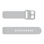 Xiaomi Mi Watch Gri Silikon Saat Kayışı Elektro Kaplama Tokalı - 2