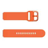 Xiaomi Mi Watch Turuncu Silikon Saat Kayışı Elektro Kaplama Tokalı - 2