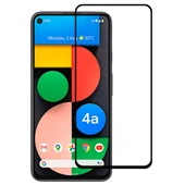 Google Pixel 4a 5G Tam Kaplama Tam Yapışkanlı Temperli Cam Ekran Koruyucu - 1