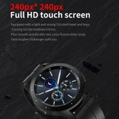 W68 1.54 inç Dokunmatik Ekran IP67 Su Geçirmez Akıllı Bileklik Gümüş Çelik Kordon Kan Oksijen ve Nabız Ölçer Bluetooth Arama - 6