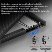 Polham Hızı Ayarlanabilir Laptop Soğutucu Notebook Standı - 4 Kademeli Yükseklik Ayarlı, 2 USB Girişli Stand - 8
