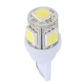 50 Adet T5 T10 Araba Motosiklet Modifikasyon LED Sinyal ve Plaka Lambası Mavi Işık Model A3606 - 5