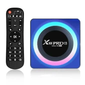 Acrylic X88 Pro 13 Android 13 Akilli TV Kutusu 8K Ultra HD RK3528 Dortcek 4GB RAM 64GB Depolama EU Prizli - 1
