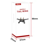DJI Avata 2 Hızlı Bırakma Uçan Kuyruk Kapağı Siyah - 8