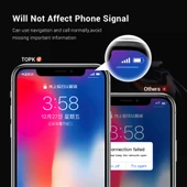 TOPK D21 Manyetik Evrensel Araç Telefon Tutucu Kırmızı - 6