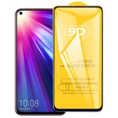 Huawei Honor View 20 Uyumlu 9D Tam Kaplama Temperli Cam Ekran Koruyucu - 1