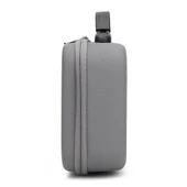 DJI Osmo Mobile 4 Uyumlu Gri Elmas Desenli Darbeye Dayanıklı PU Taşınabilir Koruyucu Kutu Çantası - 3