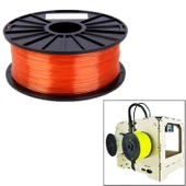 PLA 1.75 mm Kırmızı Şeffaf 3D Yazıcı Filamenti - 1