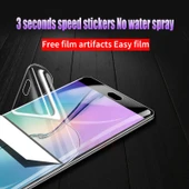 OnePlus 7 Pro Tam Kaplama Ön Ekran Yumuşak Hidrojel Koruyucu Film 1 Adet - 6