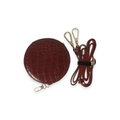 İPhone 13 Pro Max Uyumlu 3 Parça Çanta Cüzdan Askılık Set Kılıf - 10