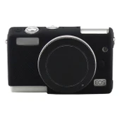 Canon EOS M100 Yumuşak Silikon Koruyucu Kılıf Siyah - 2