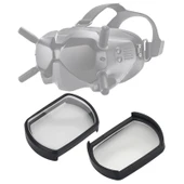 DJI FPV Goggles V2 Uyumlu 550 Derece Miyopi Düzeltici Asferik Lens 2'li Set - 1