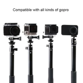 30-93cm Uzunluk Ayarlı Katlanabilir Tripod Tutucu Çok Fonksiyonlu Selfie Çubuğu Monopod GoPro Insta360 DJI ve Diğer Aksiyon Kameraları için - 10