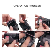 SUC4 Su Geçirmez Retro Filmli Mini Çocuk Fotoğraf Makinesi Sarı - 6