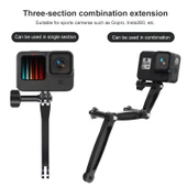 Alüminyum Uzatma Kol Tutacağı 8.8cm - GoPro Insta360 DJI Aksiyon Kameraları İçin - 6
