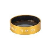 Xiaomi Xiaoyi Yi II 4K Spor Kamera için Profesyonel CPL Filtre Altın Renk - 2