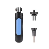 Çok Fonksiyonlu Katlanabilir Tripod Tutucu Selfie Monopod Çubuğu Mavi 12-23cm - 1