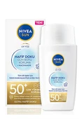 Nivea Sun Hafif Dokulu Güneş Koruyucu Yüz Kremi 50SPF 40 ml thumbnail 1