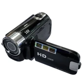 16X Dijital Zoomlu HD 16 Megapiksel Ev ve Seyahat DV Kamera Siyah EU Priz - 2