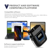 Viecar VP003 Mini OBD Arıza Tespit Cihazı USB ve Type-C Arayüz Bluetooth V2.2 - 11