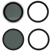Xiaomi Mijia Küçük Kamera 38mm UV Koruma ve ND Kademeli Lens Filtresi Siyah - 4