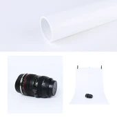 100x200cm Beyaz PVC Mat Fotoğraf Arka Planı - 3