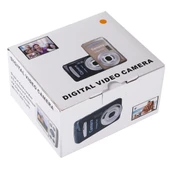 1280x720P HD Dijital Video Kamera Kaydedici 16 MP 4X Zoom 2.4 inç TFT Ekran Siyah - 7