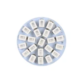 10lu 1156 DC12V 1.2W Sarı Araba Sinyal Lambası - 3